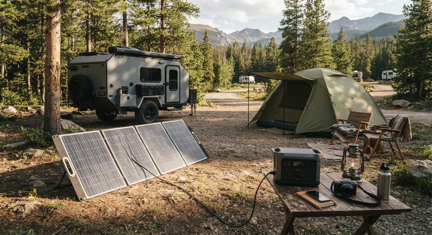 what are portable solar panels used for? 1 Portable Solar Panels for Camping and Outdoor Power 1