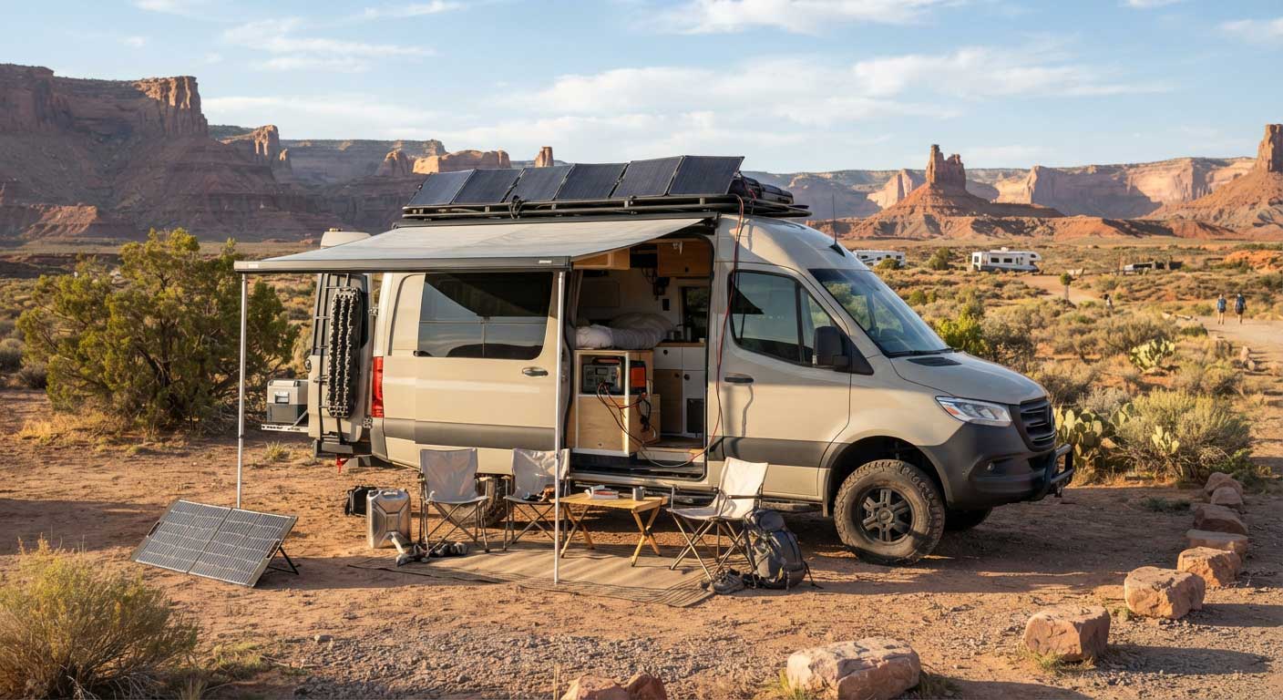 Portable Solar Generator for RV: Complete Buying and Setup Guide 2 RV Solar Generator With Flexible Panels 2