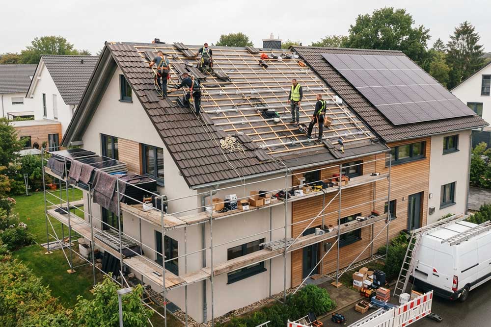 How Do You Replace a Roof With Solar Panels?