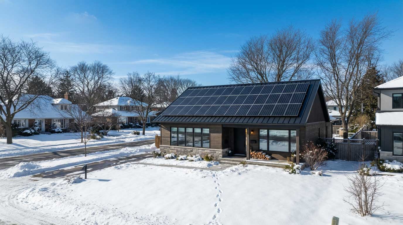 Does Cold Weather Affect Solar Panels? 1 Solar Panels Operating in Cold Winter Weather