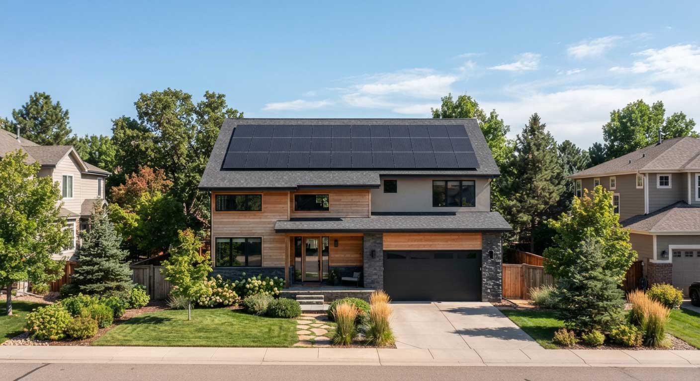 what way should solar panels face? 1 South Facing Solar Panels on a Residential Roof