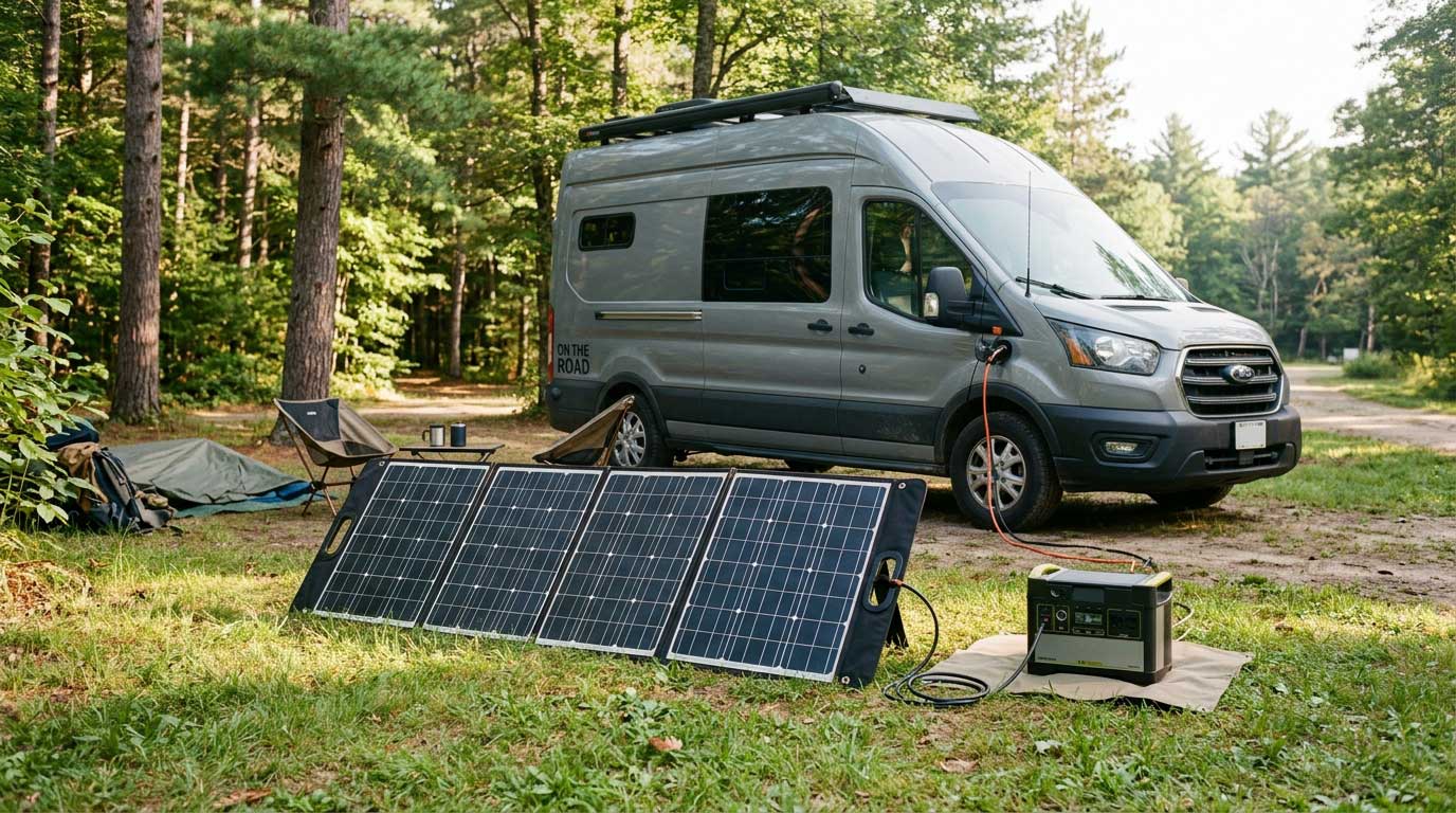 100 Watt Folding Solar Panel: Output, Uses and Setup Guide 1 100 Watt Folding Solar Panel for Camping