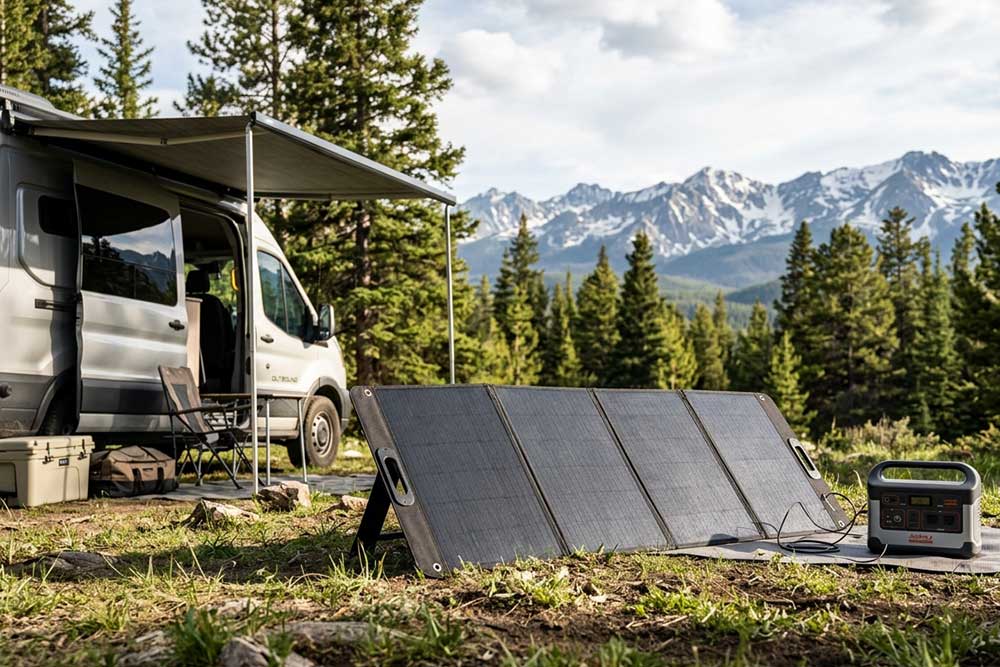 100 Watt Folding Solar Panel: Output, Uses and ...