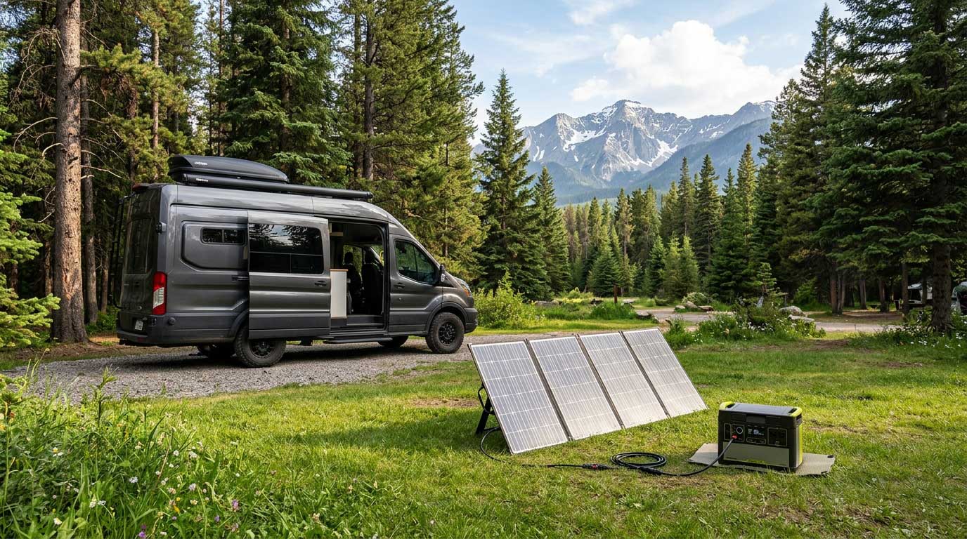 12V Folding Solar Panel: Battery Charging, Uses and Setup 1 12V Folding Solar Panel for RV Battery Charging