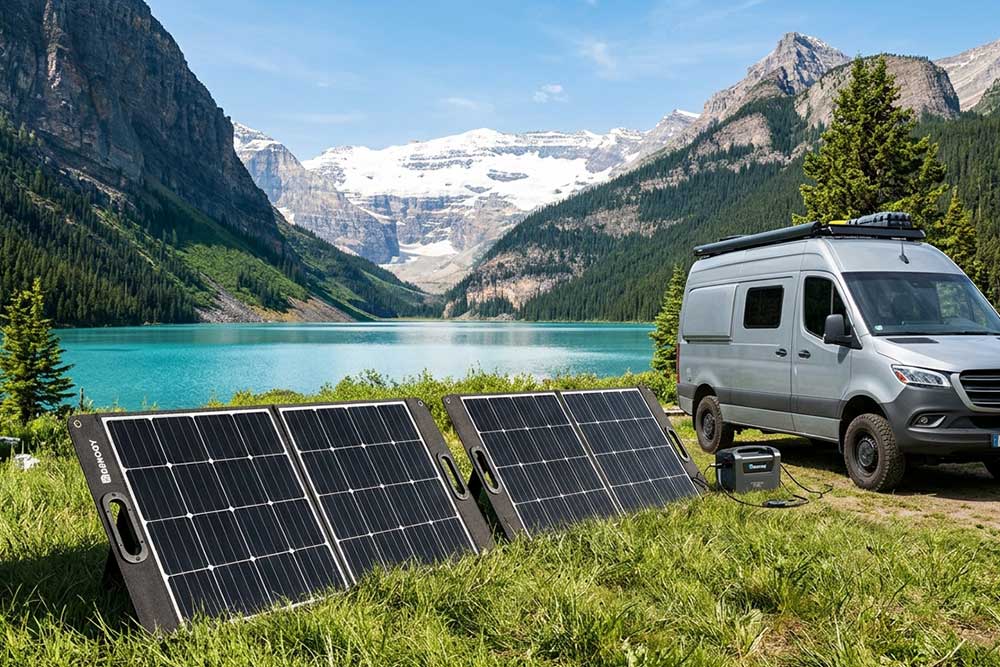 12V Folding Solar Panels: Output, Battery Charg...