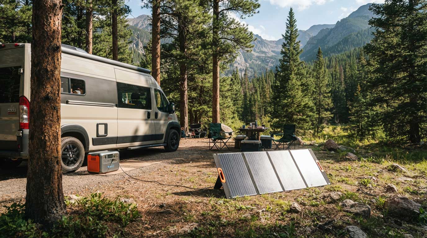Foldable Portable Solar Panels: A Practical Guide to Mobile Power 2 Foldable Portable Solar Panel Setup for Off Grid Charging