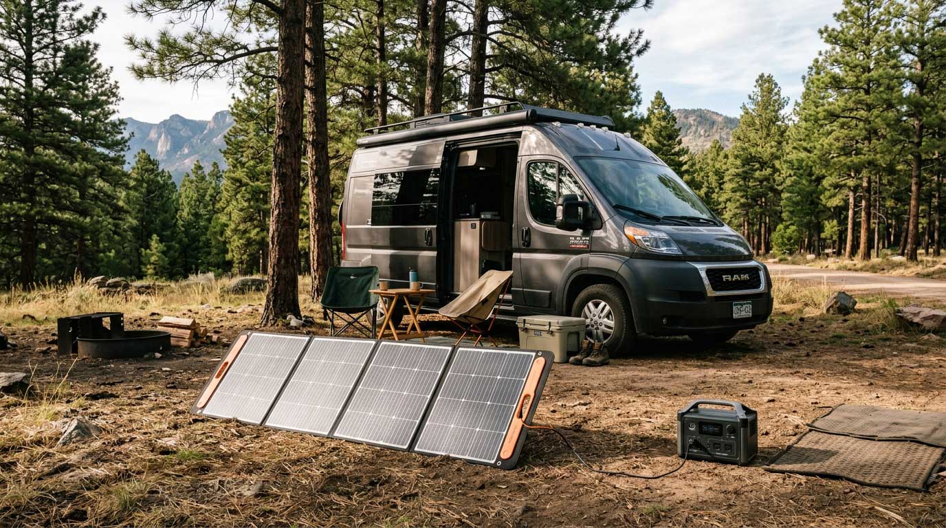 Foldable Portable Solar Panel: How to Choose and Use One 1 Foldable Portable Solar Panel for Camping