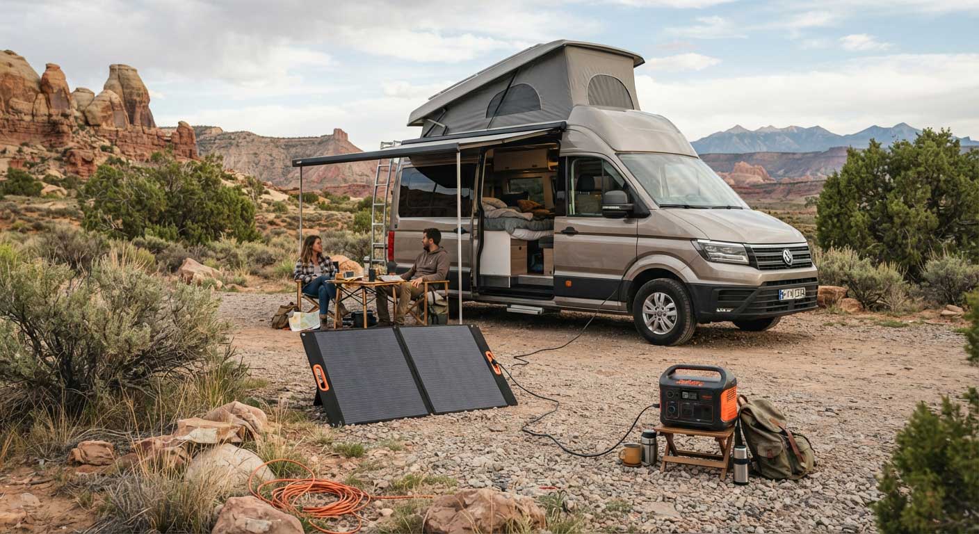 Folding Portable Solar Panels: Uses, Setup and Buying Guide 1 Folding Portable Solar Panels for Camping and RV Power