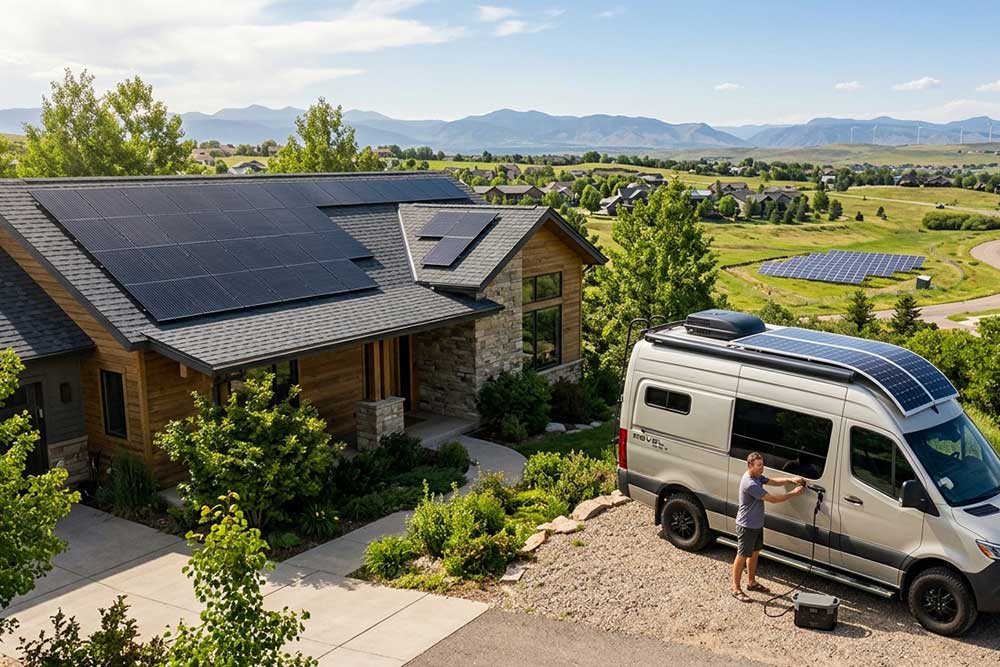 How much energy does solar panels produce?