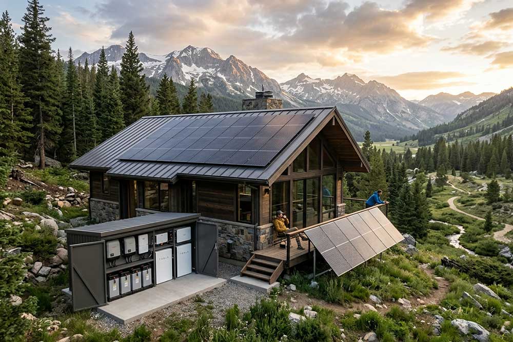 How to go off grid with solar panels?