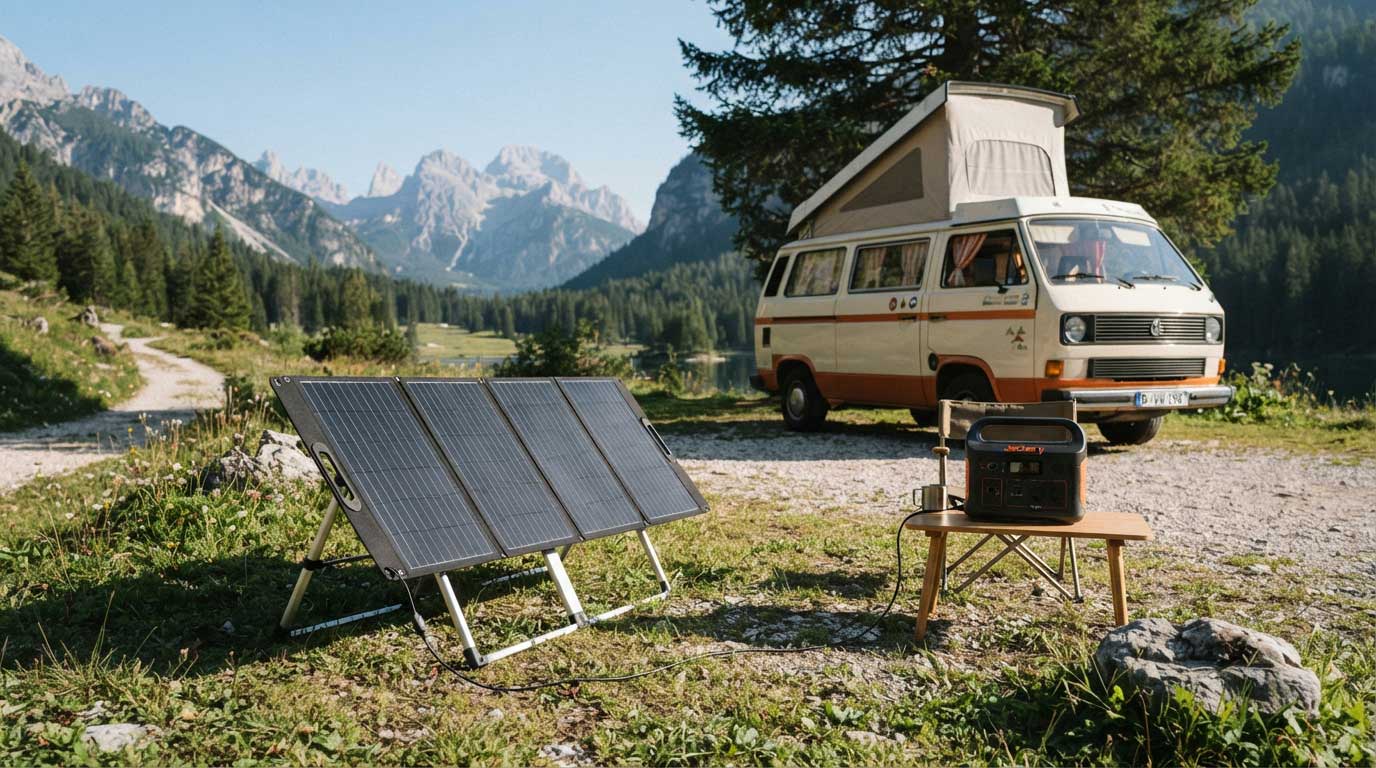 Lightweight Portable Solar Panels: How to Choose the Right One 1 Lightweight Portable Solar Panels for Camping