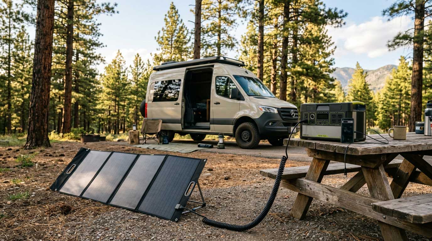 Folding Solar Panel Charger: How to Choose and Use a Portable Solar Charger 2 Portable Folding Solar Panel Charger for RV Travel