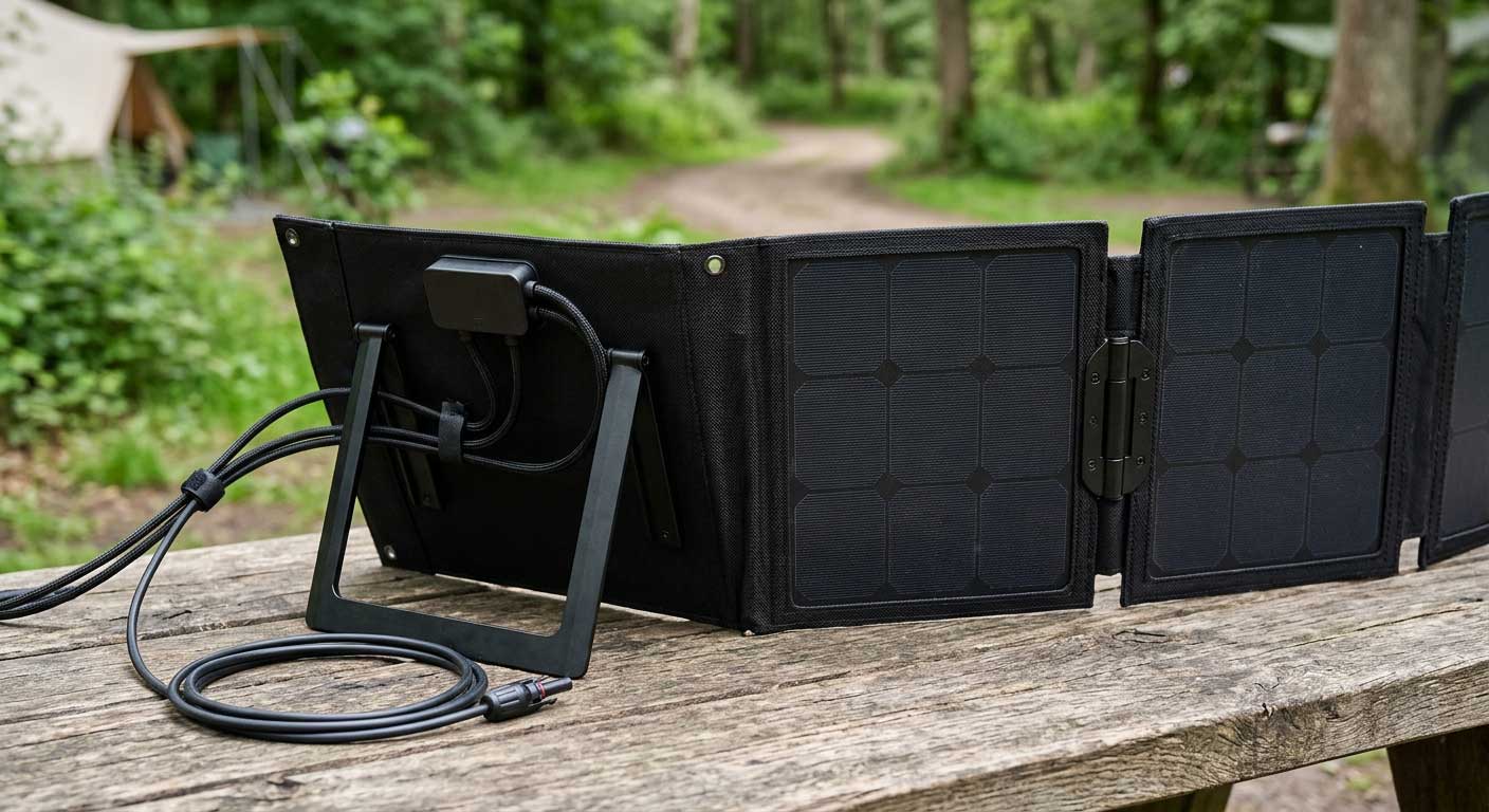 12V Folding Solar Panels: Output, Battery Charging and Uses 2 Portable Folding Solar Panel Design and Construction 1