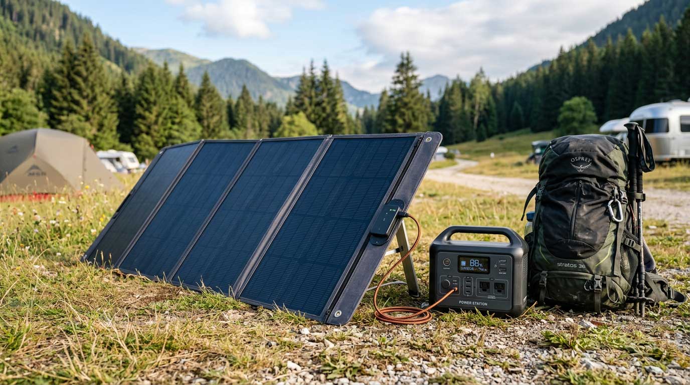 Foldable Camping Solar Panels: How to Choose and Use Them 2 Portable Folding Solar Panel Features for Camping