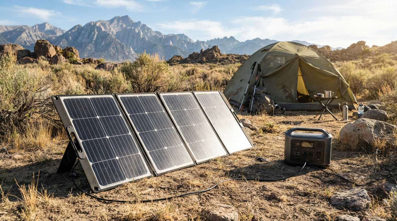 Folding Solar Panels for Camping: A Practical Guide to Portable Power 3 Portable Folding Solar Panel Setup for Outdoor Camping