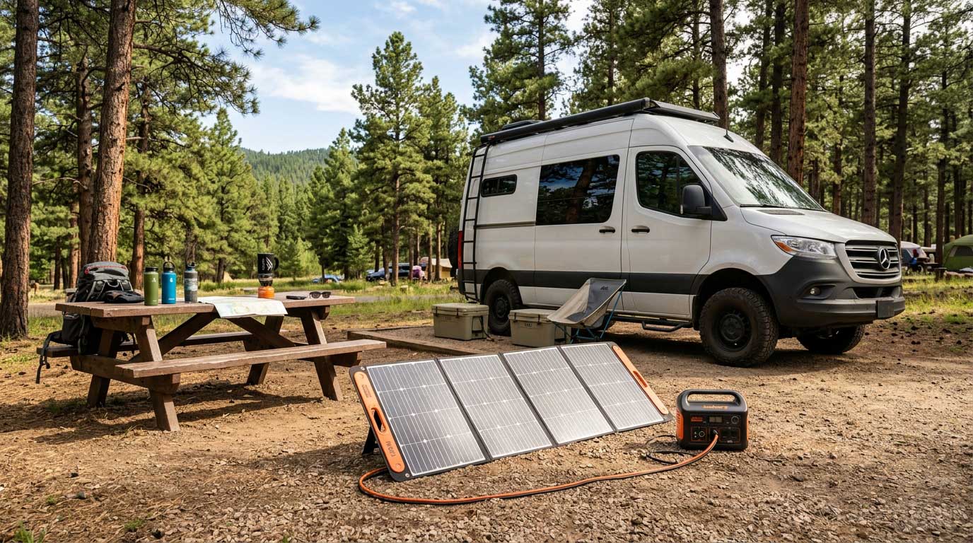 Portable Folding Solar Panel: How to Choose and Use One 2 Portable Folding Solar Panel for RV and Road Trips