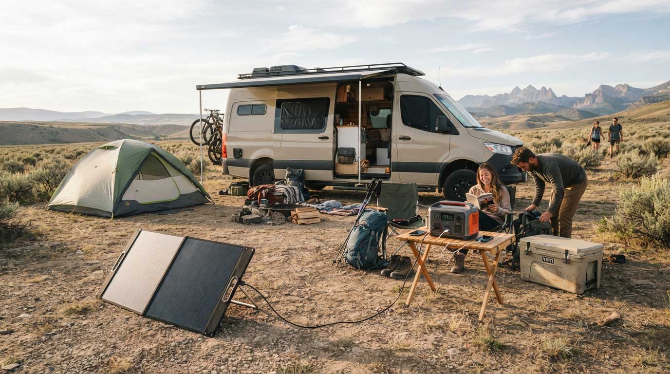 Foldable Solar Panel for Camping: How to Choose and Use One 3 Portable Solar Power for a Multi Day Camping Trip